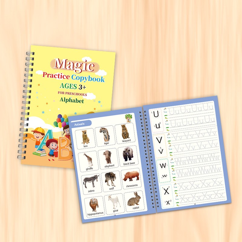 Practice Copybook Set with Pen